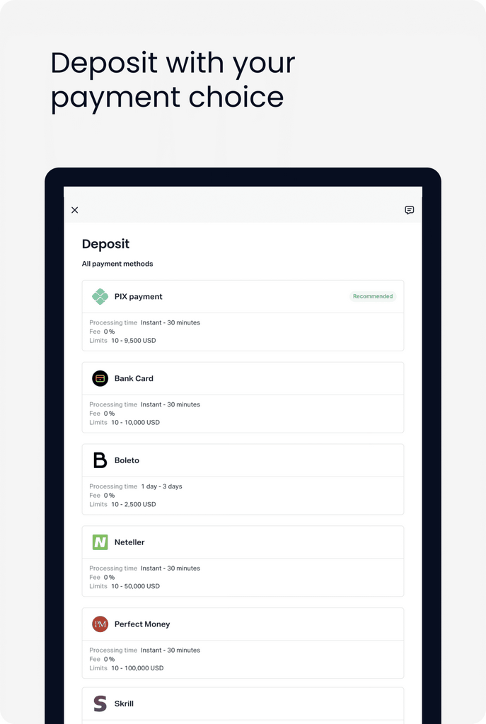 Recursos educativos y de conocimiento de Exness